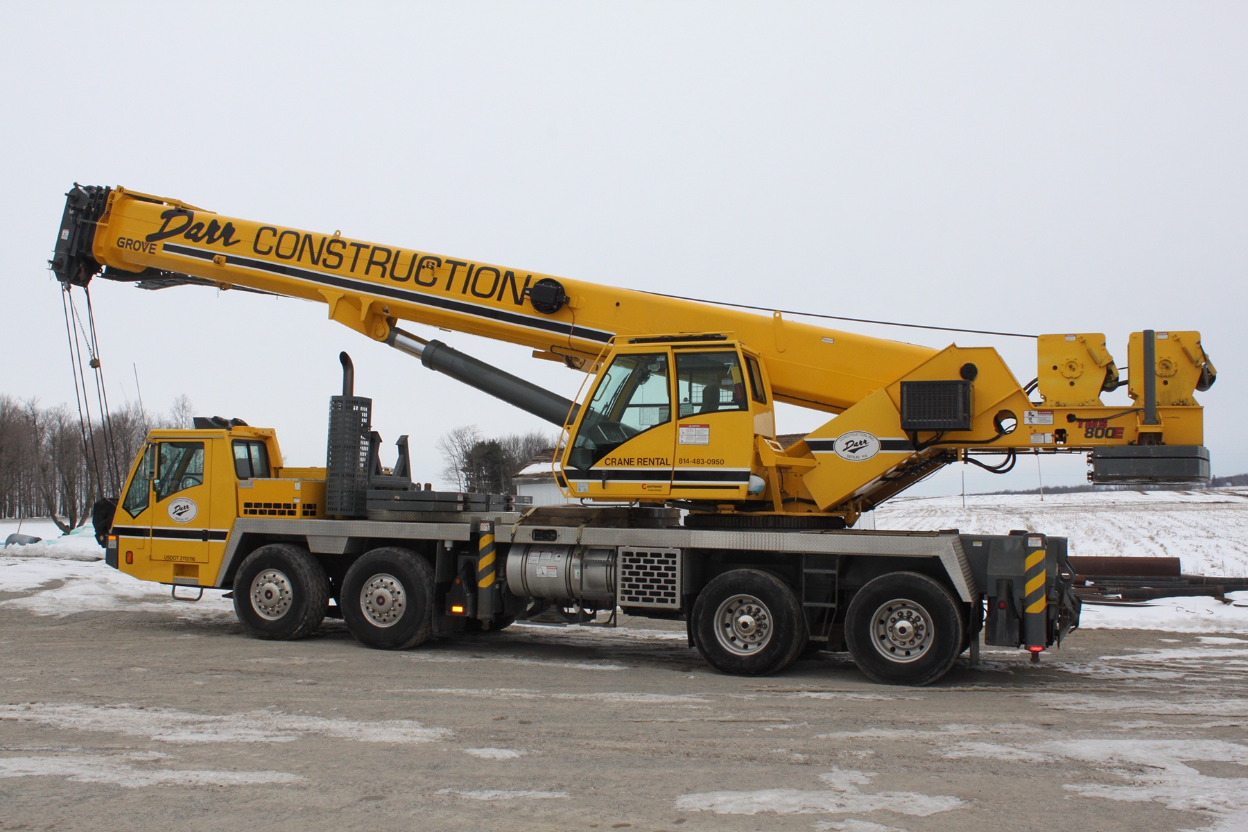 Crane Services and Construction in Somerset County, PA