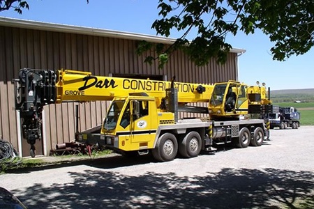 Crane Services and Construction in Somerset County, PA