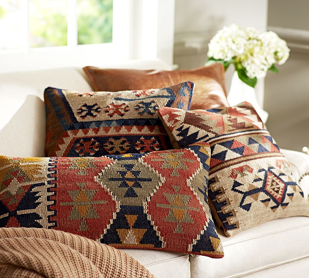What are decorative Kilim Rug Pillows?