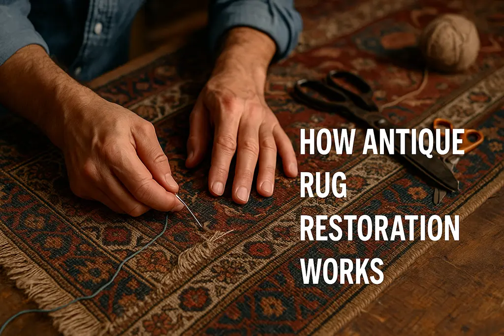 How Antique Rug Restoration Works