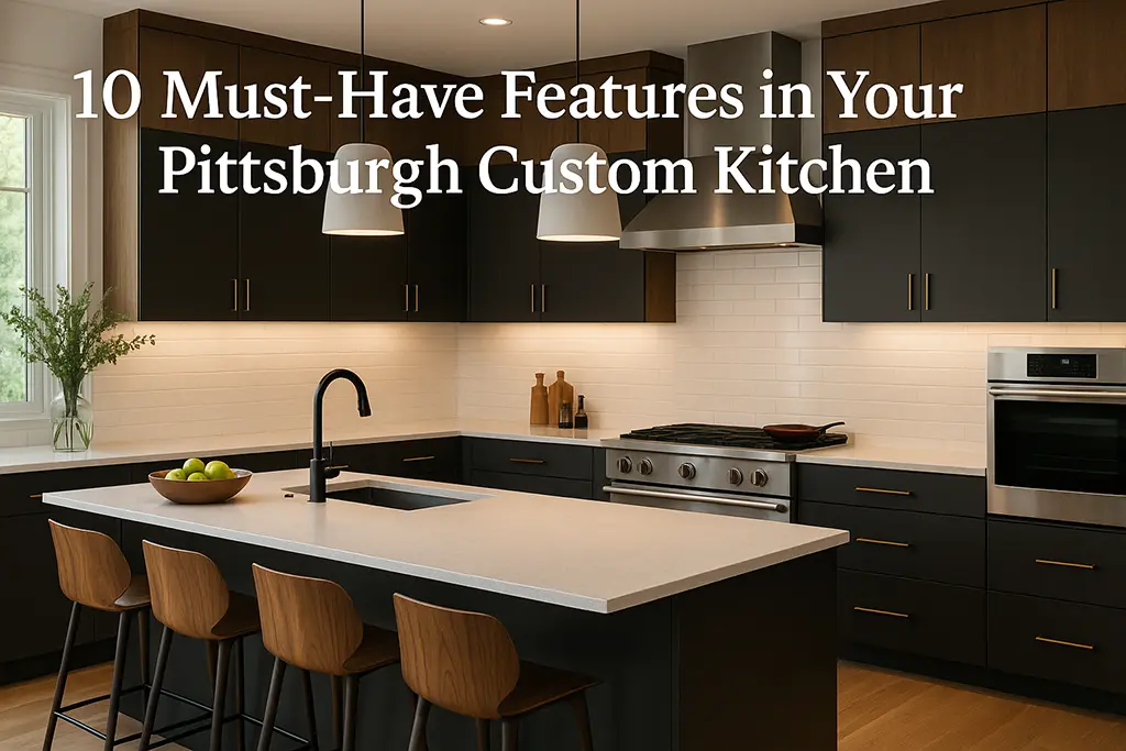 10 Must-Have Features in Your Pittsburgh Custom Kitchen